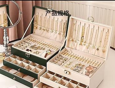 Декор жана интерьер: Шкатулка‑органайзер для украшений с выдвижными ящиками - — 1