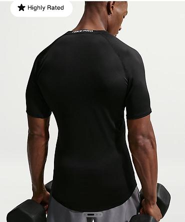 leopard 7: Мужская футболка, L, Nike Windrunner, Новый, цвет - Черный — 2