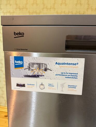 Qabyuyan maşınlar: Qabyuyan maşın Beko, Tam qabaritli (60 sm.), Quraşdırılan, İşlənmiş — 3