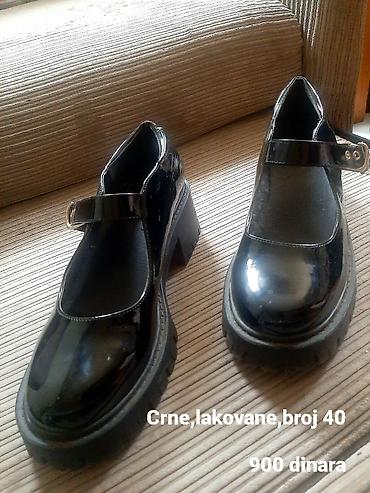 vansice patike: Ženske lakovane cipele sa platformom i kaišem - Model: Mary Jane stil — 5