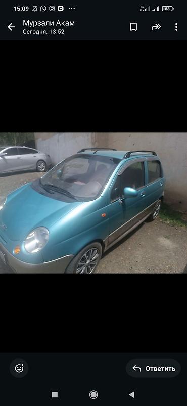 машина лонос: Daewoo Matiz: 2005 г., 0.8 л, Автомат, Бензин, Хэтчбэк — 3