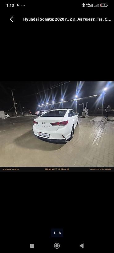 хундай аванте 1: Hyundai Sonata: 2020 г., 2 л, Автомат, Газ, Седан — 2
