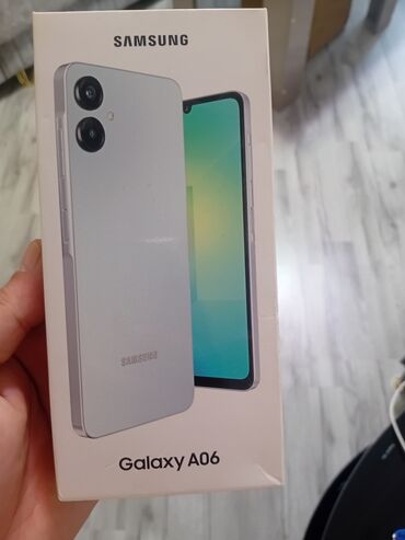 Toyota: Samsung Galaxy A06, 64 GB, rəng - Göy, İki sim kartlı