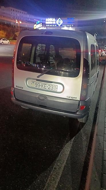 Транспорт: Renault Kangoo miniven - Kuzov: ağ rəng, sürüşən yan qapı, geniş yan — 10