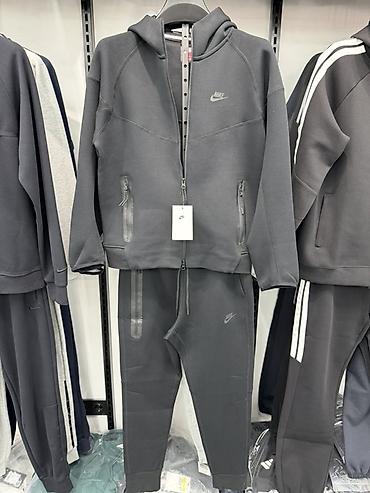 Спортивные костюмы: Спортивный костюм Nike: худи на молнии с капюшоном и брюки-джоггеры — 6