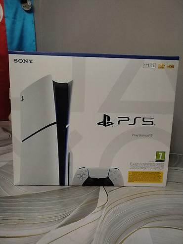 ps5 1tb: Playstation 5 slim 2 ay işlənib təzə kimidir,bu parametrlərlə uyğun — 1