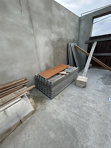 usda alətləri: Şifer dam örtüyü vərəqləri - Material: Dalğalı beton/şifer panellər - — 2