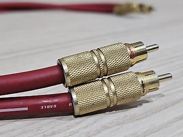 Kablovi i adapteri za kamere: Monitor PC OFC Symmetry Audio Cable RCA Činč -> Usmereni Stereo — 5