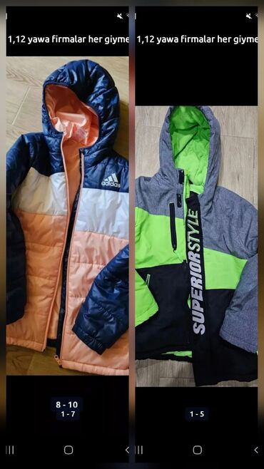 Koftalar, sviterlər: 10,11,12 yawa firmalar her giymete — 28