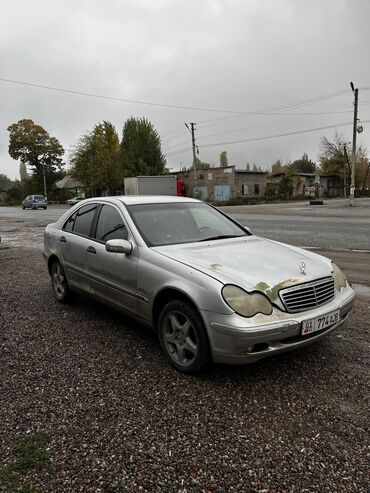 автомобили в бишкеке: Mercedes-Benz C-Class: 2000 г., 2 л, Бензин, Седан