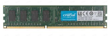 338 объявлений | lalafo.kg: Оперативная память Crucial [CT51264BD160B] 4 ГБ DDR3-1600 PC3-12800