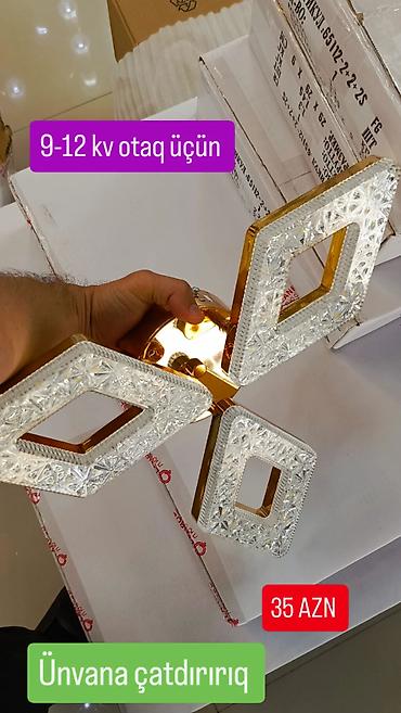 lisdurlar: Çılçıraq, 3 lampa, Plastik — 1