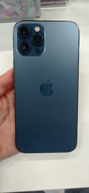 IPhone 12 Pro Max, 256 GB, Blue Titanium