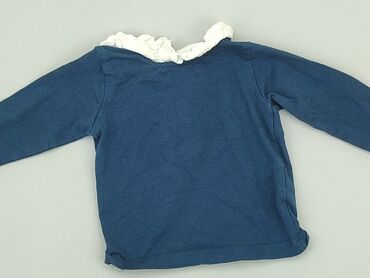 crop top niebieski: Kaftanik, Primark, 3-6 m, stan - Bardzo dobry