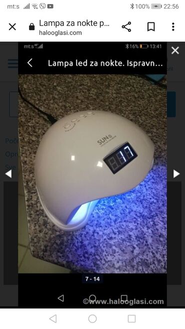 epilator za nos: Lampa led za nokte na dide lepa očuvana kao nova 
 Mirjevo
