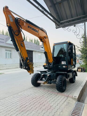 эксковатор хундай: Экскаватор, Hyundai, 2016 г., Дөңгөлөктүү