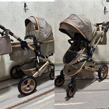 прогулочная коляска cybex бу: Балдар арабасы, түсү - Алтын, Жаңы