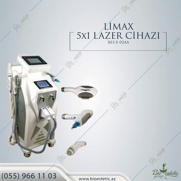 damar corabı: Apparat özündə SHR epilyasiya, E-light epilyasiya, Nd Yag Laser (tatu
