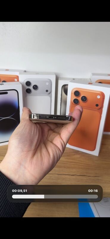 Apple iPhone: IPhone 14 Pro, Золотой, Коробка — 13