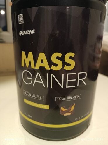 mass gainer: Gai̇ner 750gram bananli şokoladlı