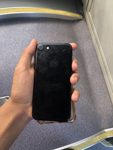 пассивное сетевое оборудование тумен: IPhone 7, Колдонулган, 128 ГБ, Black Titanium, Каптама, 100 %