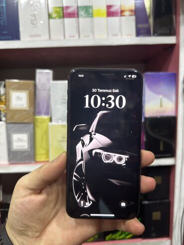 iphone xs max qiymeti islenmis: IPhone 11 Pro Max, 256 GB, Yaşıl, Barmaq izi, Simsiz şarj, Face ID