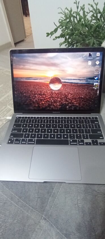 ноутбук core: Ноутбук, Apple, 8 ГБ ОЭТ, Apple M1, 13.3 ", Колдонулган, Жумуш, окуу үчүн, эс тутум SSD
