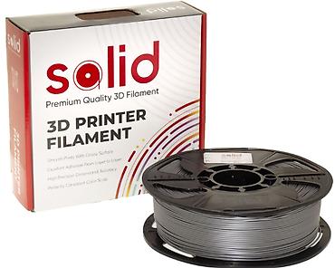 ruçkalar: Solid Filament PLA Plus Gümüş Boz – 1 kq (1.75 mm) Yüksək səth — 2