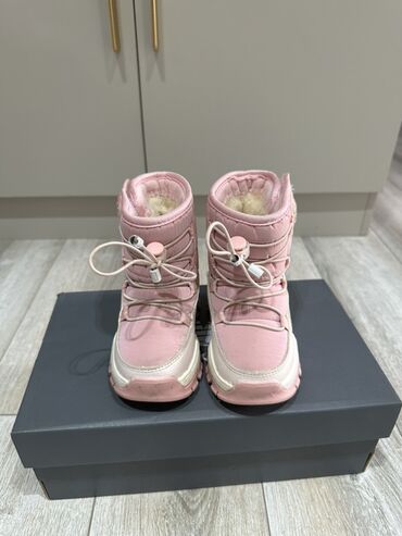 сапоги зимние женские натуральная кожа натуральный мех распродажа: Детские зимние сапожки-дутики, 23 размер Теплый высокий верх с мягким