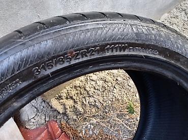 diski teker type 0: Avto şin – 315/35 ZR21 111W, Extra Load Məlumat: - Ölçü: 315/35 ZR21 — 2