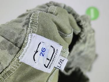 leopard jeans: Spodnie materiałowe damskie, rozmiar XL — 4