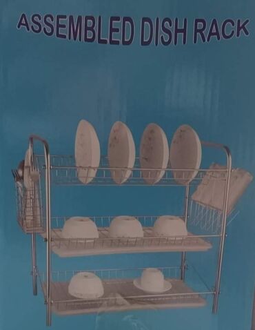 Ostala kuhinjska oprema: Stalak za posudje - Ocedjivac/Susilica susac za sudove Sušac/cediljka — 2