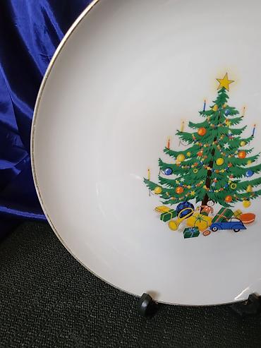 paviljoni forma ideale: Tanjir 1969g.Hutschenreuther porcelan Nemacka. Tanjir bez — 4