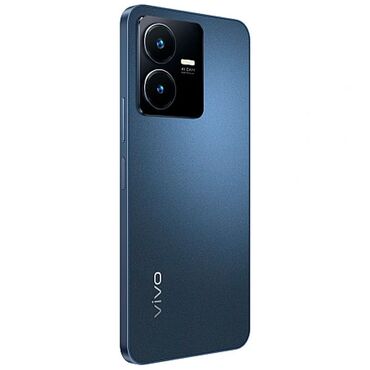 безпроводной телефон: Vivo Y22, Б/у, цвет - Синий, 2 SIM