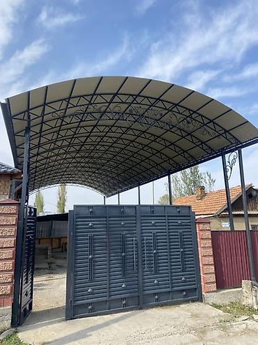 кровля крыши: Навесы и козырьки из металлоконструкций под ключ - Изготавливаем и — 10