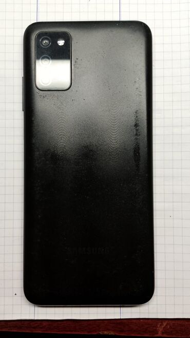 samsung корея: Samsung Galaxy A03s, цвет - Черный, Отпечаток пальца
