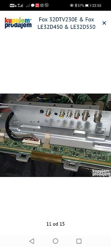 Aksesoari za TV i video: Fox 32DTV230E, Fox LE32D450 i Fox LE32D550 – delovi za televizore 32" — 12