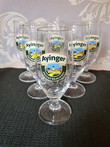 dioptrija plus 1: Case nove,vintaz kristal Ayinger za pivo. Nemacke kristalne case — 9