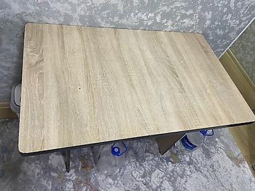 table study: Кухонный стол, Б/у, Прямоугольный, Нераскладной — 1