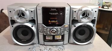 musiqi merkezi sony: Musigi mərkəzi"Panasonic"Bluetooth,AUX,CD,kasset,radio.Tam işlək