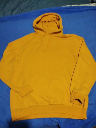 muske farmerke novi sad: Sweatshirt, M (EU 50), color - Yellow, With a hood