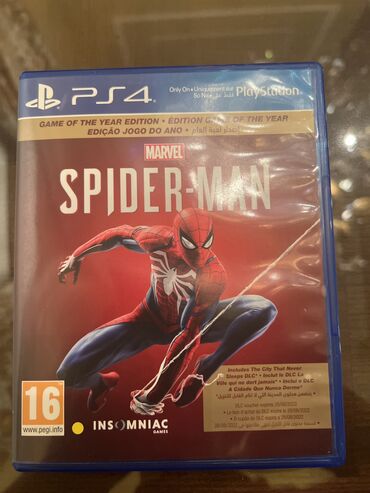 ucuz playstation 4: Marvel's Spider-Man, Macəra, İşlənmiş Disk, PS4 (Sony Playstation 4), Ünvandan götürmə