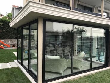 Balkonlar: 🔹 Kitab (qatlanan) Cam Balkon 🔹 Sürgülü Cam Balkon Sistemləri 🔹 Otaq — 22