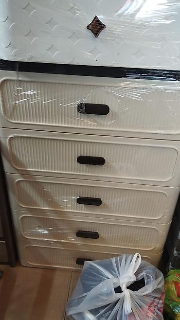 комод бишкек: Пластиковый комод с 5 выдвижными ящиками. - Материал: прочный — 1