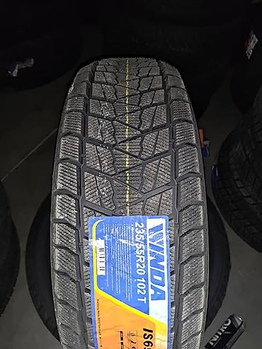 шина зимная: Зимняя шина Размер: 235/55 R20. Индекс нагрузки/скорости: 102T — 1