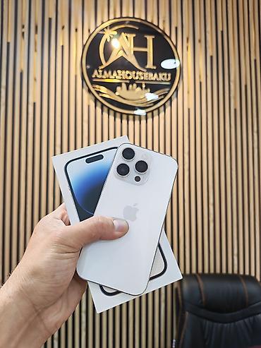 barter android: IPhone 14 Pro, 128 GB, Matte Silver, Face ID, Sənədlərlə, Zəmanət — 1