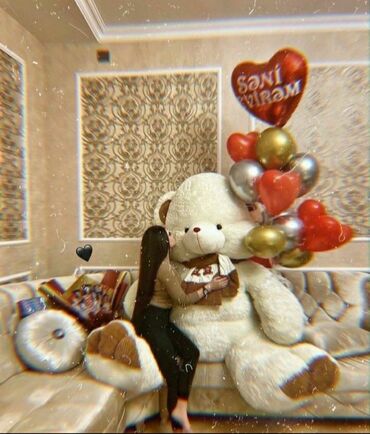Uşaqlar üçün digər mallar: ✨Sevdiyinizə ən yumşaq xoşbəxtlik hədiyyə edin ✨ 💝 2 METRLİK nəhəng