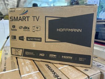 Televizorlar: Yeni Televizor Hoffmann Led 32" HD (1366x768), Pulsuz çatdırılma, Rayonlara çatdırılma