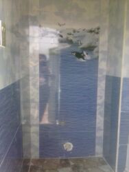 Plitə işləri: Xidmət: Kafel-metlax və fasad işləri Təsvir: - Hamam, sanitar — 31