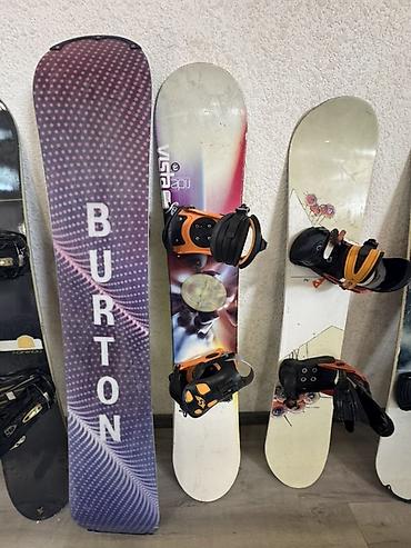 Сноуборды: Burton, Универсальные, С креплениями — 3